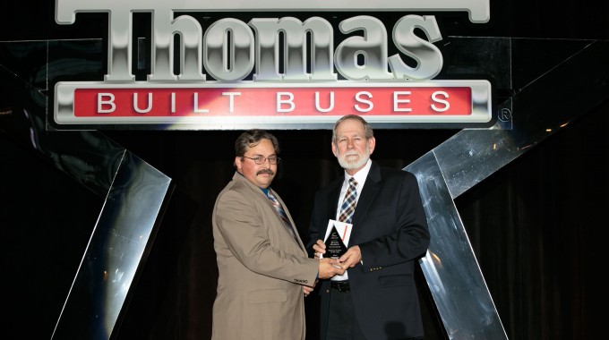 Roger Harrod Named Northeast Region Trainer of the Year by Thomas Built Buses