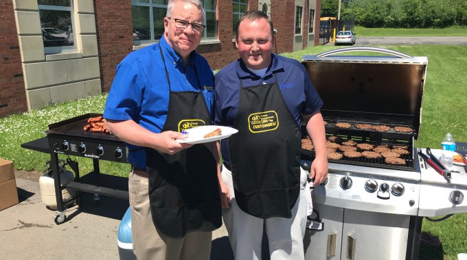 Matthews Buses Hosted Spring Cookout